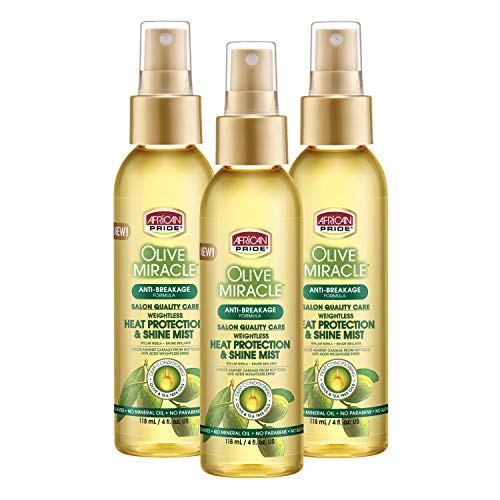 African Pride Olive Miracle Weightless Heat Protection &