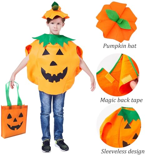 Octeen Halloween Kids Pumpkin Costume thumb #1