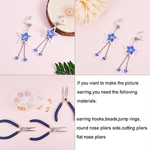 PandaHall Elite 30 pcs Brass Clip on Earring Converter Earring Components for Non-pierced Ears, 19x6x9mm, Hole: 1mm, Golden/Silver/Rose Golden