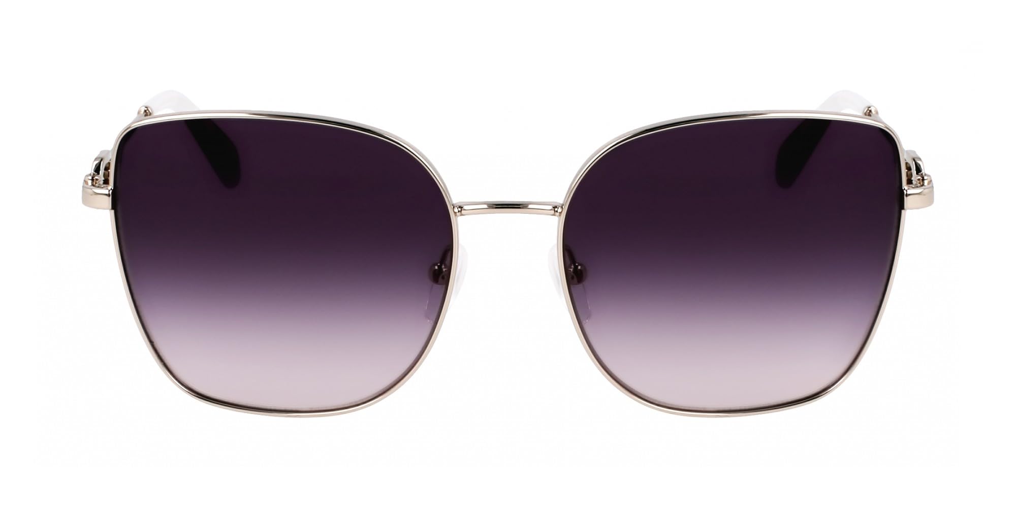 LONGCHAMP LO177S Okulary Słoneczne 042 SILVER/GRADIENT BLUE 58/17/140 FEMężczyzna