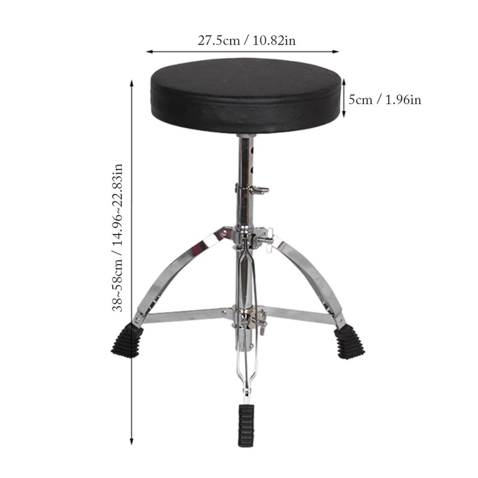 Banqueta para batería Cómodo asiento con altura ajustable para batería | Taburete de batería para niños y niñas Para hombres, mujeres, jóvenes, adolescentes, niñas, hijos, hijas, familia, amigos,