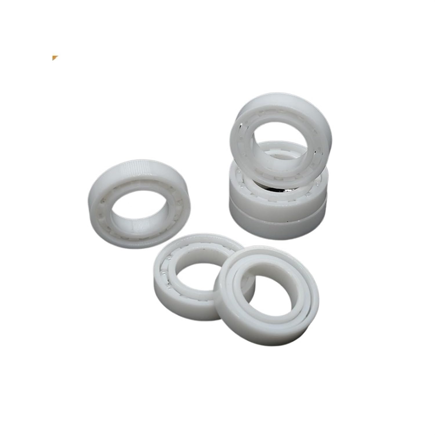 1PCS 6801 CE 12x21x5mm Waterproof Full Zirconia Ceramic Bearing Thin-wall Deep Groove ZrO2 Ceramic Ball Bearing