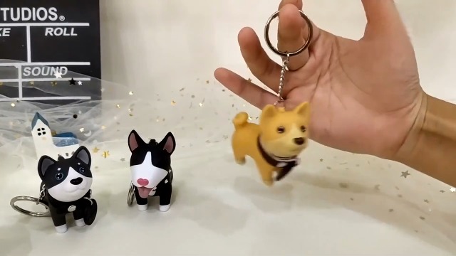 Amazon.co.jp: [WOWTAC] 柴犬キーチェーン キーホルダー 柴犬 黒柴