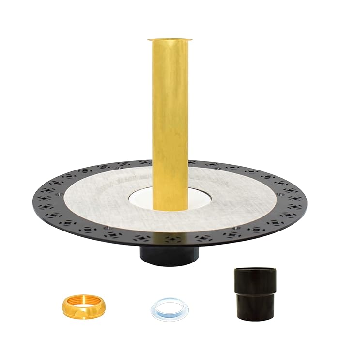 Buy Freestanding Bathtub Drain Roughin Kit Brass Tail Pipe, Fibetter