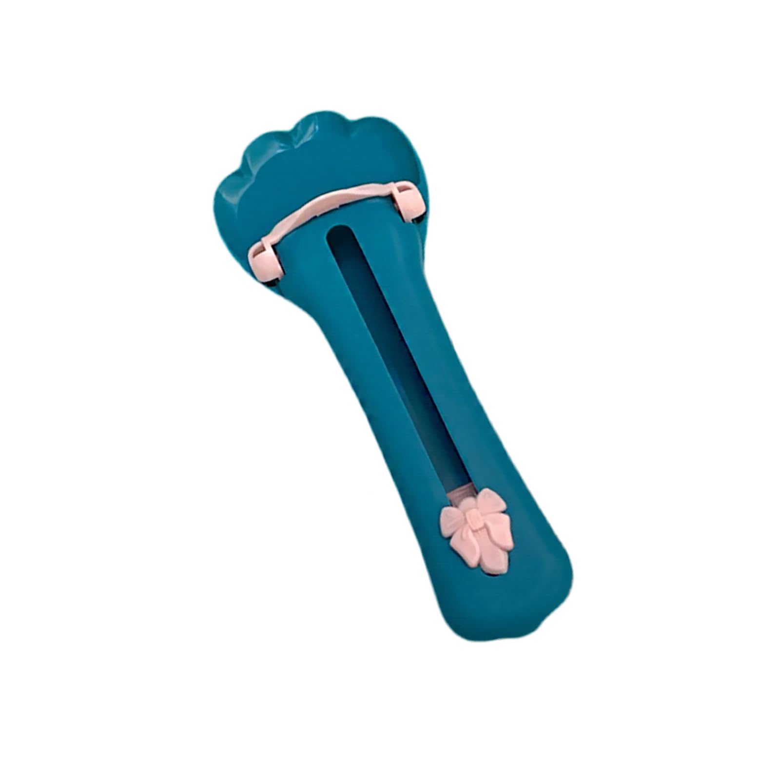 TITA-DONG Cat Claw Shaped Cat Strip Squeeze Spoon, Delectables Lickable Cat Treats Spoon, Wet Treat Cat Feeder Spoon Treat Squeeze Spoon for Lickable Wet Cat Treats Liquid Snack Feeding(blue)