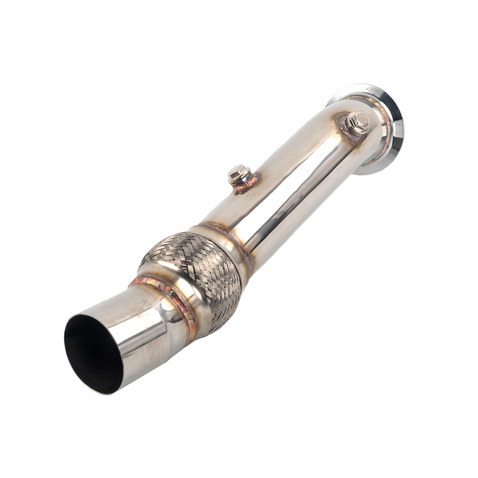 Downpipe échappement INOX Adapté pour BMW 535i 640i 740Li F10 F11 F07 F06 F12 F13 F01 2010-2015 Tuyau décatalyseur