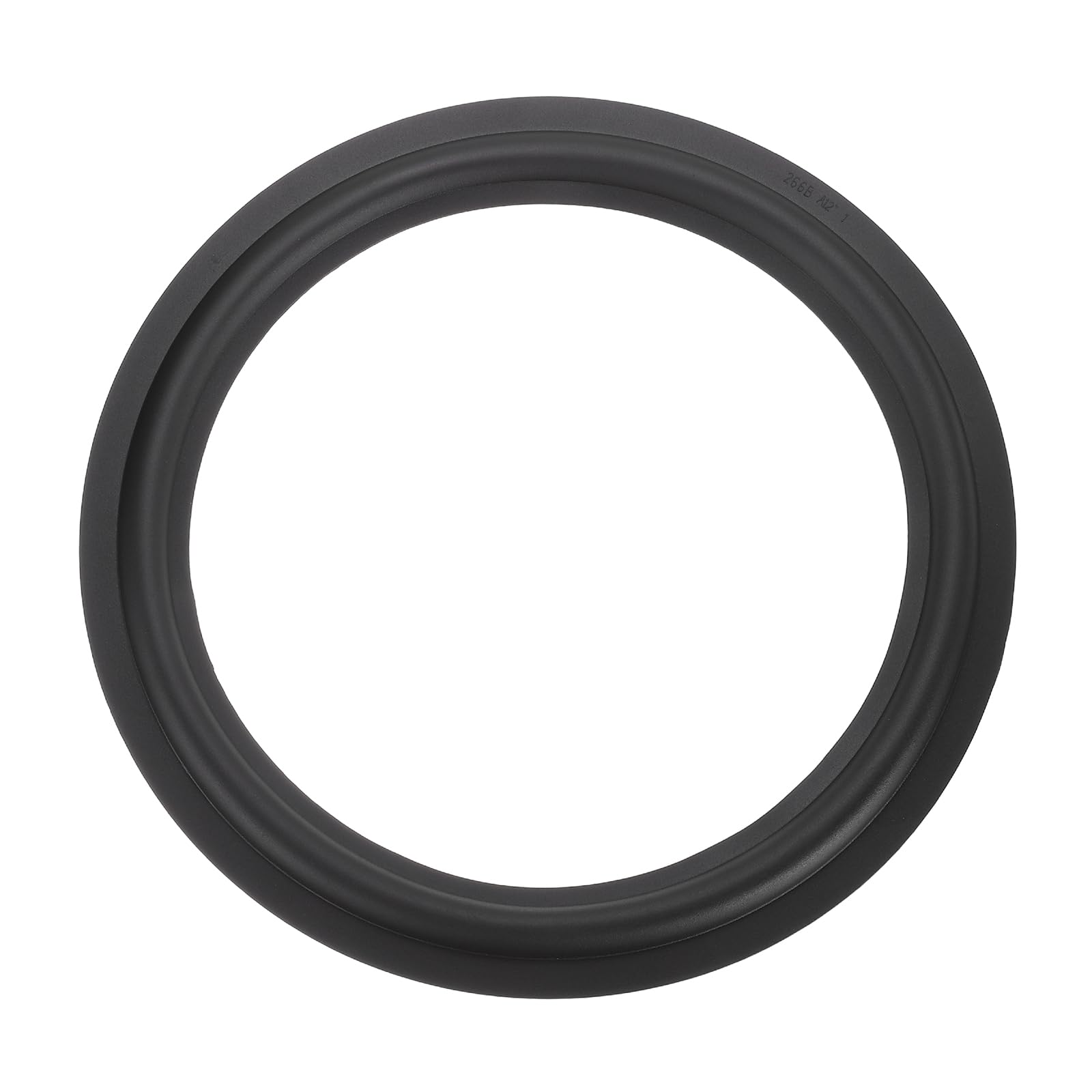 sourcing map Anillos de goma para altavoz de 12 pulgadas, 292 x 220 mm (IDxOD) anillos perforados para subwoofer piezas de repuesto para reparación de altavoces o bricolaje, color negro