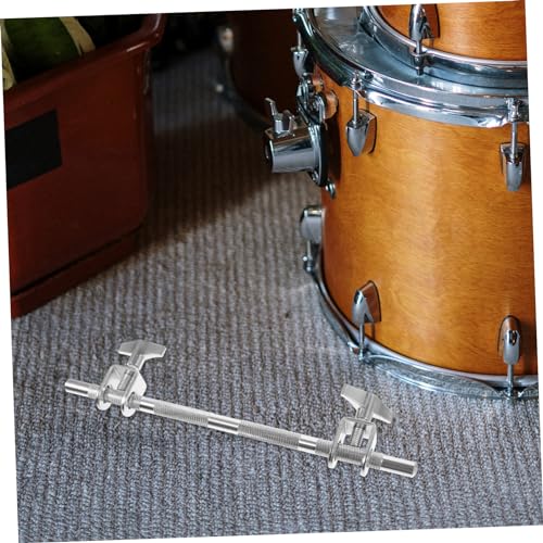 Soporte para cowbell de batería, abrazadera ajustable fácil, soporte para cowbell miniatura 5
