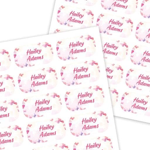 120 etiquetas adhesivas de color para nombre, personalizadas para ropa, bolsas escolares, botellas y más, etiquetas adhesivas precortadas seguras 120 etiquetas adhesivas de color para nombre, personalizadas para ropa, bolsas escolares, botellas y más, etiquetas adhesivas precortadas seguras