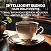 Intelligent Blends Dark Roast Coffee Pods, 100 ct, Recyclable Single Serve Pods – 100% Arabica Coffee, Compatible with Keurig K Cups Maker