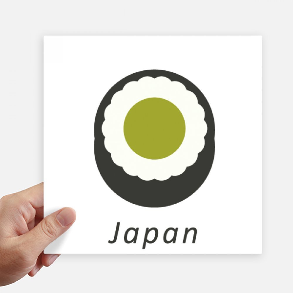 Maki Noir Traditionnel Japonais Autocollant 20cm : Personnalisez Facilement Valise et PC