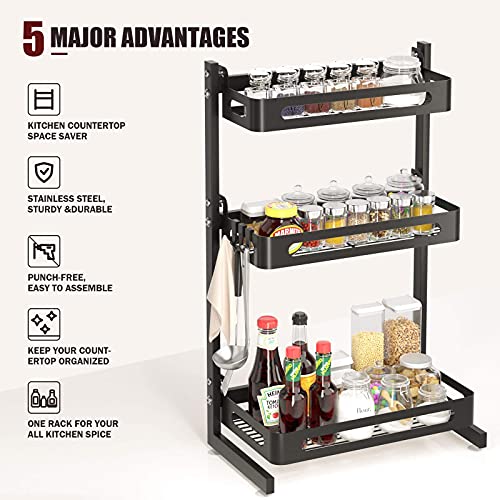 SOLEDI Porta Spezie per Cucina Portaspezie Porta
