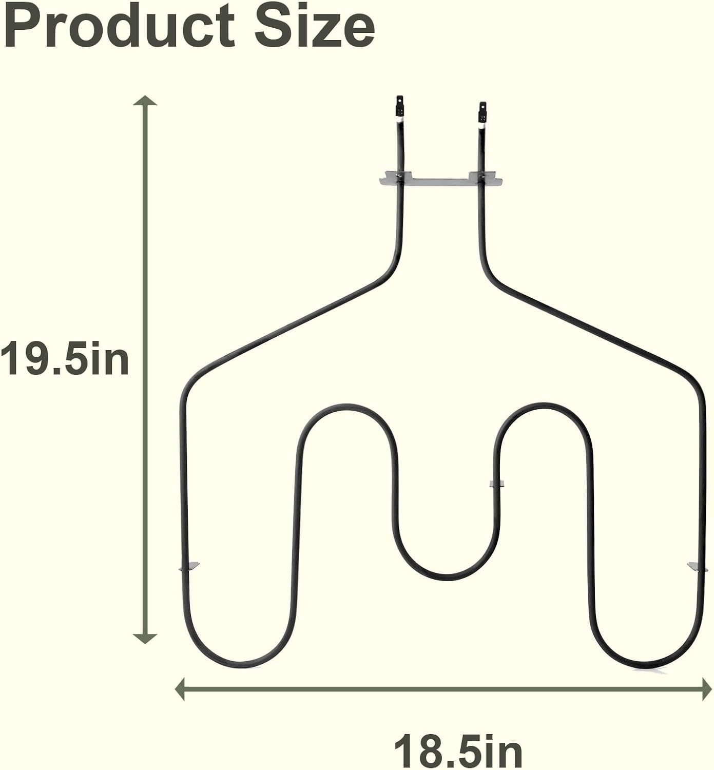 WB44T10011 Oven Heating Element Compatible for Spectra Oven,Oven Replacement Parts,3410W Stove Element Replacement