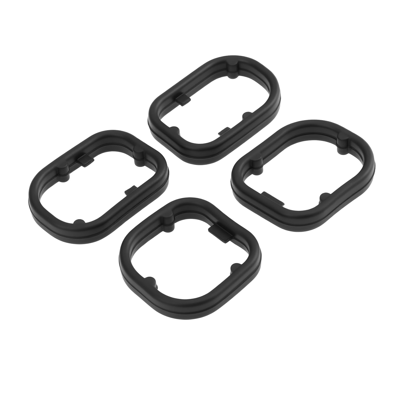 4pcs Car Oil Cooler Gasket 11428580681 Compatible with BMW 1 2 3 4 5 6 X1 X3 X4 X5 X6