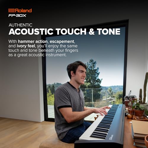 88-Key Digital Piano with Weighted Action