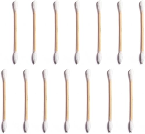 Miniatura 6 de Clean Skin Club Hisopos limpios  500 CT  Punta de una punta  Biodegradable + algodón orgánico y bambú  Retoques de maquillaje y esmalte de uñas  Sin