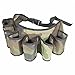 Service21 Getränkehalter Gürtel in Camouflage für bis zu 6x 0,2l-0,5l Dosen & Flaschen, Festival Gadget