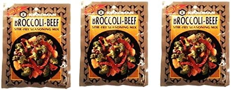 KikkomanBROCCOLI-BEEF Stir-Fry Seasoning Mix - 28.3g (3 pack)