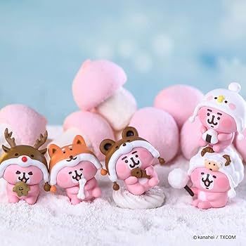 カナヘイの小動物 うさぎとピスケ 縁起物 ランダムフィギュア 台湾 台湾 限定 カナヘイ うさぎとピスケ フィギュア 縁起物4体セット