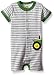 John Deere Baby Boys' Tractor Applique Romper