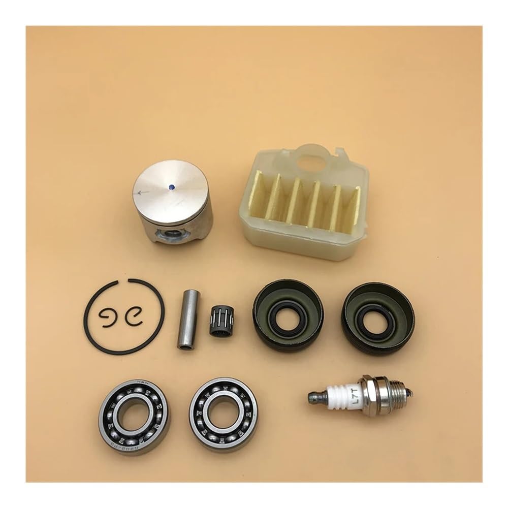 Kit de pistón 42mm para reparar pérdida de potencia en motosierra 345