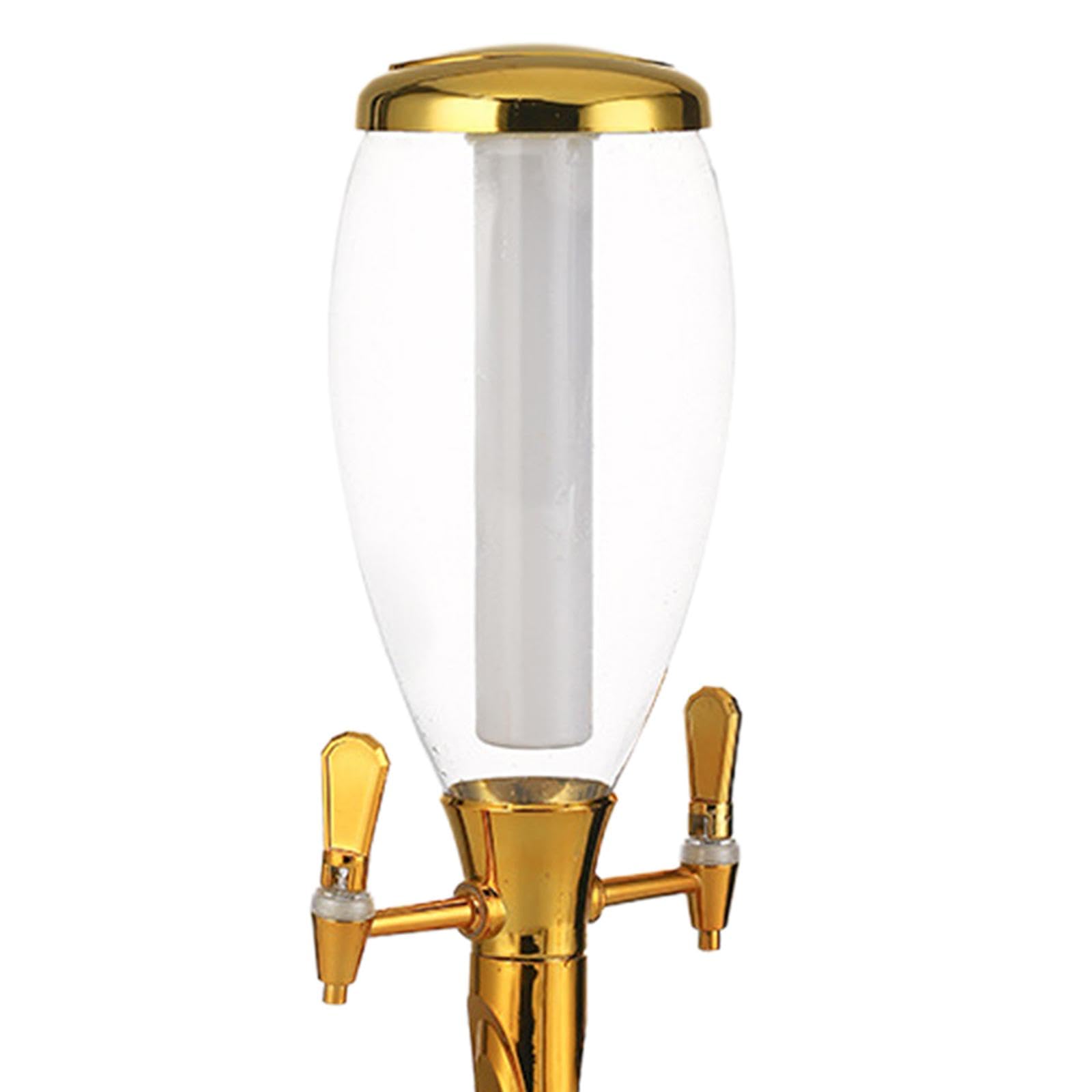 Creations Beer Tower Stable 1.5L to 3L Tabletop Drink Dispenser for Wall Bars Kitchens GoldHome & Garden|Kitchen Dining & Bar|Bar Tools & Accessories|Liquor & Beer Dispensers-picture-45