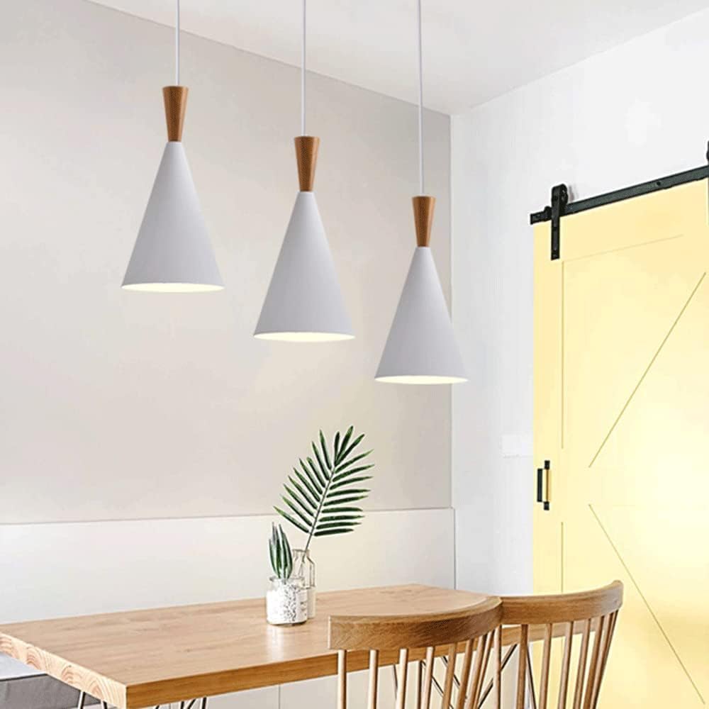 CSXSXAUO Industrial Pendant Light with Romantic Macaron Hanging Lamp Shade Scandinavian Metal Color Ceiling Chandeliers Simple Aluminum Suspension Lights Fixture,Chandelier