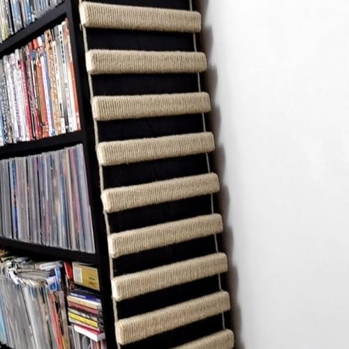 Échelle de corde d'escalade pour chat résistante aux rayures en lin - 4