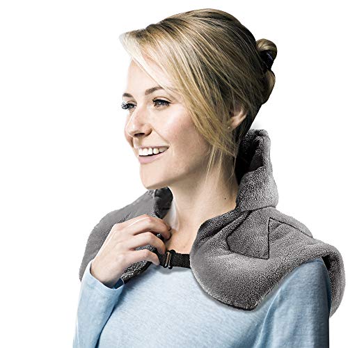 Microwave Heating Pad for Shoulder, Neck Wrap Hot/Cold, Natural Herbal Aromatherapy, Ultra Soft