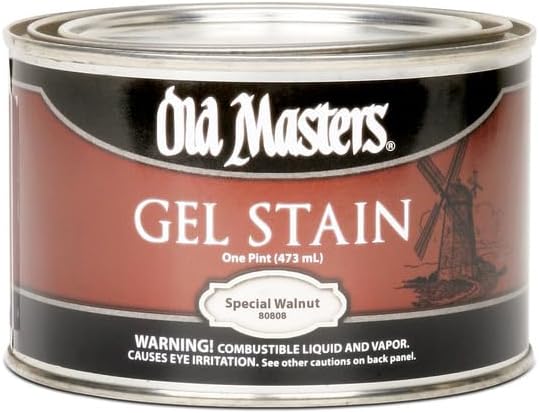 Walnut 80808 Gel Stain Special, 1 Pint (Single), 16 Fl Oz