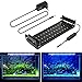 BELLALICHT Aquarium LED Beleuchtung, Aquariumbeleuchtung Lampe Weiß Blau Licht 6W mit Verstellbarer Halterung für 30cm-45cm Aquarium