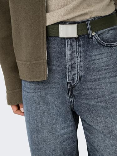 Only & Sons Herren Onsfade Loose Bblk 2333 Tai DNM Noos, Blue Black Denim, Bundweite: 97 cm, beinlänge: 81 cm (38 W / 32 L) – Ansicht 7