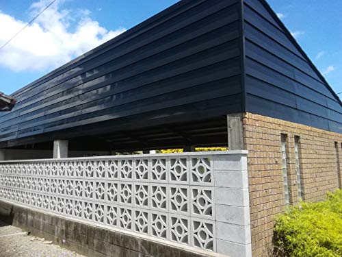 Amazon Co Jp Nitto Sekko 1個 花ブロック スクリーンアート 国産 390 390 1mm コンクリートブロック ガーデニングキューブ四角花壇壁駐車場門塀アプローチグレーブレックスおしゃれお洒落 Diy 工具 ガーデン