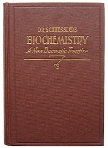 DR. SCHUESSLER'S BIOCHEMISTRY B000PBHFSE Book Cover