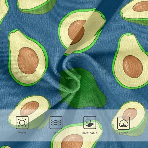 Fruit Avocado Blue Toddler Girls's Underwear 2T 23022193
