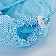 Carykon Verstellbare multifunktionale Polyester-Taschen für Katzen zum Waschen und Duschen, Netzbeutel für Haustiernägel, Blau