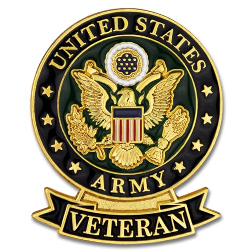 SHOP AWARDS AND GIFTS United States US Army Veteran Lapel Pin, Retirement and Service,...
