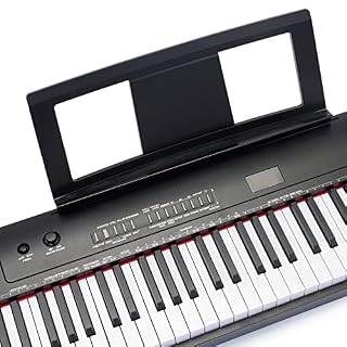 Amazon Basics – Piano numérique 88 touches avec clavier semi-lesté et pédale de sustain, alimentation, 2 haut-parleurs, et un mode apprentissage - Les Beatles, Paul McCartney, John Lennon, RIngo Starr, George Harrison Amazon Basics - Piano numérique 88 touches avec clavier semi-lesté et pédale de sustain, alimentation, 2 haut-parleurs, et un mode apprentissage – Image 3