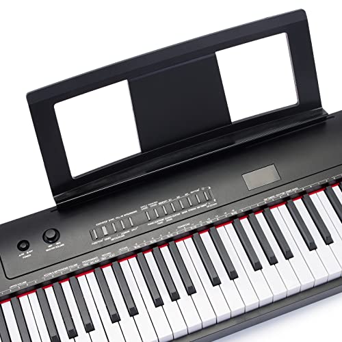 Amazon Basics – Piano numérique 88 touches avec clavier semi-lesté et pédale de sustain, alimentation, 2 haut-parleurs, et un mode apprentissage - Les Beatles, Paul McCartney, John Lennon, RIngo Starr, George Harrison Amazon Basics - Piano numérique 88 touches avec clavier semi-lesté et pédale de sustain, alimentation, 2 haut-parleurs, et un mode apprentissage – Image 4