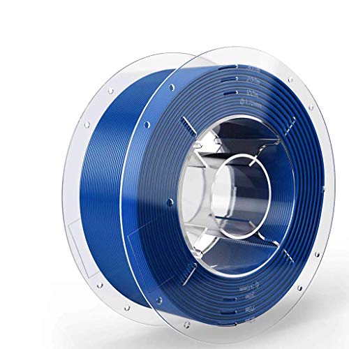 SainSmart PRO-3 Tangle-Free Premium 1.75mm PETG 3D Printer Filament, Blauw PETG, 1.0 kg (1KG) spoel, Dimensionale nauwkeurigheid +/- 0.02mm, Model: 101-90-740BLU