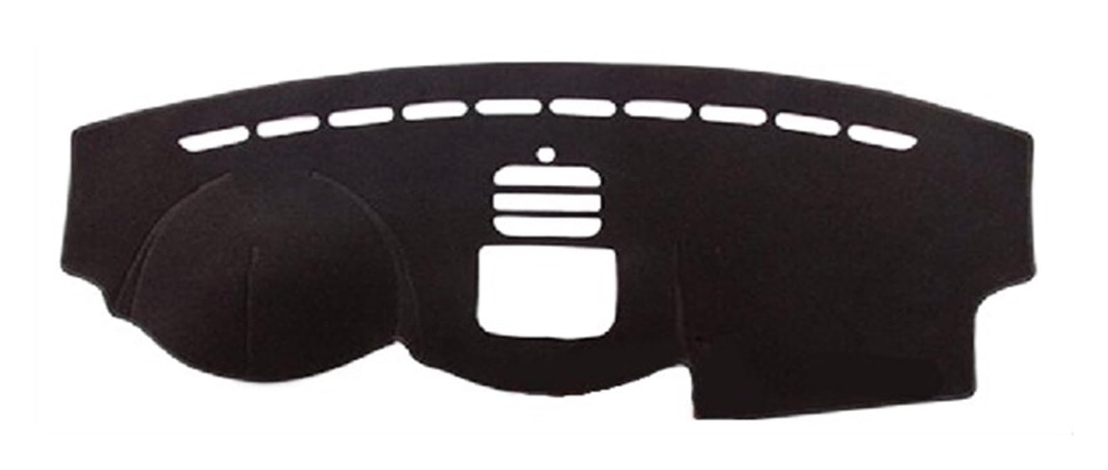 For Chevrolet For Captiva 2012 2013 2014 2015 Car Dashboard Cover Dash Mat Carpet Cape Pad Dashboard Pad Anti-UV(Black)