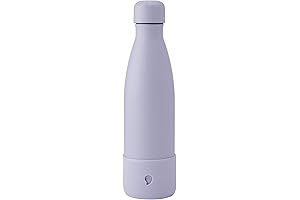 S'well Unison Triple-Layered Vacuum Insulated Stainless Steel Water Bottle with Bumper - Wisteria