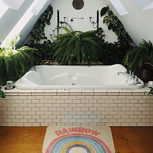 Artibetter Regenboog Deur Mat Welkom Entree Deurmatten Vloer Pads Vloer Tapijten Non Slip Gebied Tapijt Voor Home Office… - Image 3