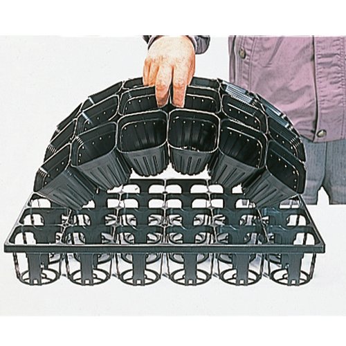 タキイ種苗　合体くん　タキイ根巻防止連結ポリ鉢 9cm 黒 24鉢/1枚 Amazon | 合体くん タキイ根巻防止連結ポリ鉢 9cm 黒 24鉢/1枚