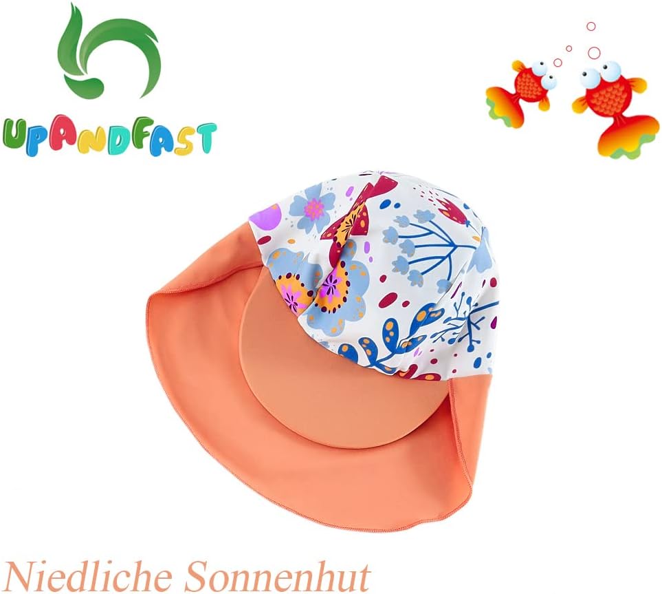 upandfast Baby Badeanzug mit Sonnenhut UPF 50+ Badebekleidung für Baby - Image 3