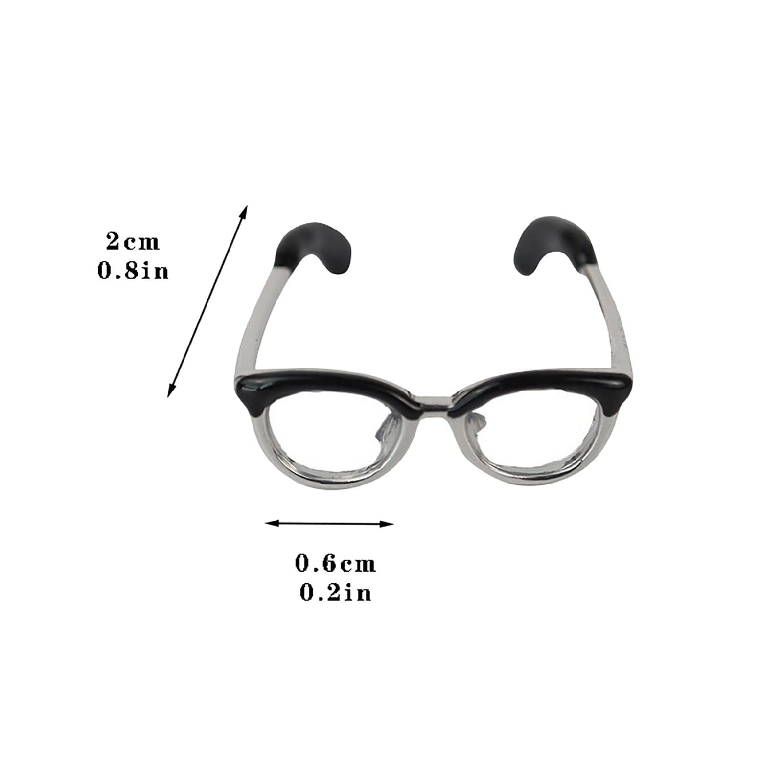 MOONIGHTING Pack of 12 Crown Shaped Holiday New Year's Eve Props Party Favor Gold Black Color Plastic Frame Glasses