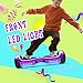 HOVERSTAR HS 2.0v Hoverboard All-Terrain Two Wide Wheels Design Self Balancing Flash Wheels Electric Scooter with Wireless Bluetooth Speaker and More LED Lights (Chrome Purple)