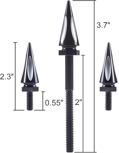 Miniatura 4 de Tornillos negros para parabrisas para modelos Harley Touring (Street Glide 2014+)
