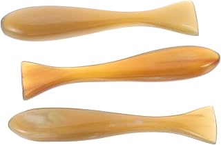 NIYANGLE 3 Pçs Dial Stick Massagem Ferramentas De Massagem Facial Massageador Facial Ferramentas De Massagem Manual Rolo Muscular Vara Placa De Massagem Jade Ferramentas De Massagem