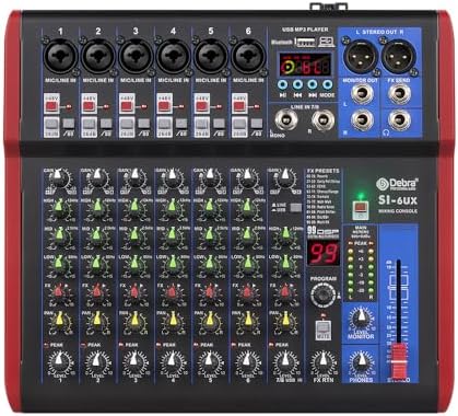 High sound quality! D Debra Audio Pro Portable Recording Mixer 